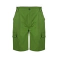thumbnail image 4 of FASHIONWT Multi-Pocket Casual Workwear Men Cropped Shorts, 4 of 5
