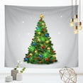 thumbnail image 2 of Tapiz de árbol de Navidad, decoración para colgar en la pared, decoración del hogar, sala de estar, dormitorio, 230x150 Cm, 2 of 3
