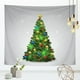 thumbnail image 2 of Tapiz de árbol de Navidad, decoración para colgar en la pared, decoración del hogar, sala de estar, dormitorio, 200x150 Cm JAMW Sencillez, 2 of 3