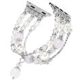 thumbnail image 1 of Jewelry Agate Watchband for iwatch Smartwatch Accessaries white_42-44MM, 1 of 4
