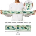 thumbnail image 6 of ALAZA Leaves Pattern UV Sun Protection Arm Sleeves UPF 50+ Compression Cooling Sleeve 1 Pair, 6 of 7