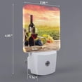 thumbnail image 2 of Balery Red Wine Glasses Luz Nocturna LED con Sensor Automático, Enchufe con Sensor Crepuscular, Luz Suave de 0.5W para Dormitorio, Pasillo, Baño-US, 2 of 7