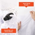 thumbnail image 4 of MADIKA 3 Pack Mesh Laundry Bags with Adjustable Single Shoulder Straps 28" x 26" Sturdy Nylon Material Laundry Liners with Drawstring Closure White, 4 of 7