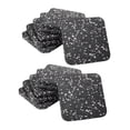 thumbnail image 1 of Almencla 12Pcs Treadmill Mat Rubber Pad Multifunctional Exercise Equipment Pad for Washer black and white, 1 of 8