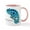 White/Pink Inside, variant on CafePress - Panther Chameleon Mug - 11 oz Ceramic Mug - Novelty Coffee Tea Cup