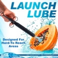 thumbnail image 6 of Cleanstream Smooth Lubricant Launcher, One Hand Use, Smooth Tube for Easy Inserting, Syringe, Toy Friendly, Cap Included to Prevent Leakage, 8.5 Inches, Unscented, Black, 1 Count, 6 of 7