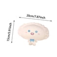 thumbnail image 3 of Cute Dumpling Plush Pillow, Funny Food Dumplings Stuffed Aniamls Toys Hugging Gifts for Kids,Pillow, Plush Dumpling Plush Pillows, Stuffed Plush for Home Bedroom,Sky Blue#20x15cm, 3 of 4