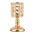 thumbnail image 4 of Candelabros De Candelita De Cristal, Candelabros De Cristal De Metal, Mesa De Boda, Centro De Mesa, Jarrón, Fiesta, Decoración Del Hogar Advancent HA022637-00, 4 of 7
