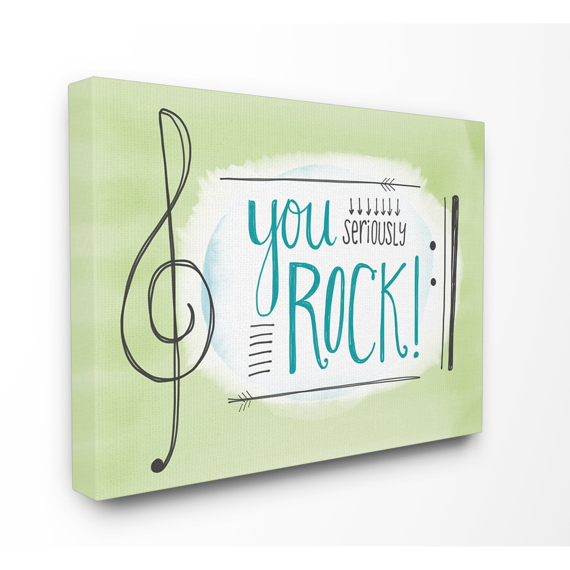 Stupell You Seriously Rock Canvas Wall Art 16 x 20
