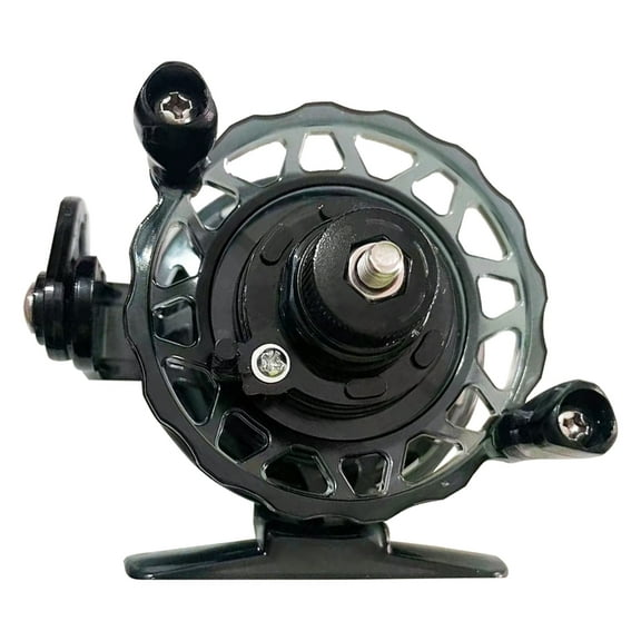 tegongse Portable Fly Ice Fishing Line Reels Winter Ice Fishing Reels Spools Tackle Throwing Wheel Fish Tackle Tool Easy to Use