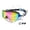 A005- F, variant on Swimming Goggles, Polarized Swim Goggles Adult, Wide Vision, Mirror Lens, 7 Inch Oversized Black Frame with Silicone Strap, Included Matching Nose Clip and Pair of Earplugs for