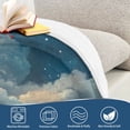 thumbnail image 4 of Yayeee Throw Blanket for Couch Soft Warm 50" x 60" Sofa Chair Bed Decoration, Floating Whale, 4 of 7