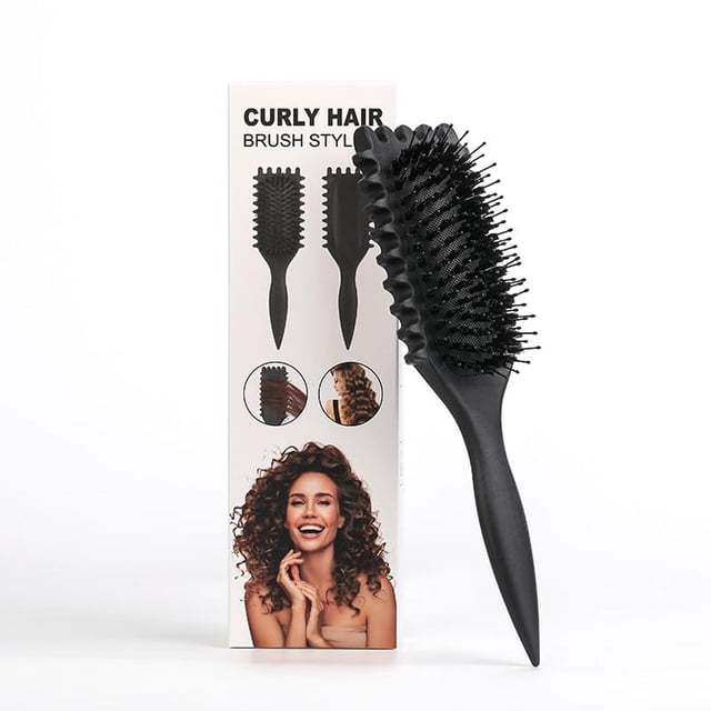 Cepillo Para Cabello Rizado Para Mujeres,Bounce Curl Brush,Cepillo Para Rizos,Cepillo Cabello Rizado