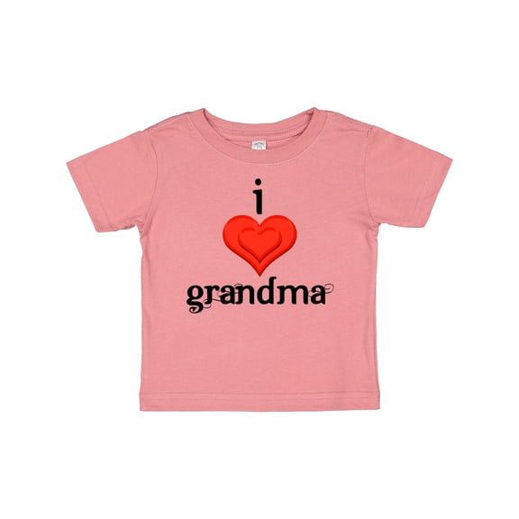 Inktastic I Love Grandma Boys or Girls Baby T-Shirt
