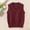 Wine, variant on Toddler Sweater Vest, V Neck Comfort Boy Vest Knit Sweater, Knitted Sleeveless Pullover Girls Clothes Dress Vests Uniform Vest Boys Lightweight Stretch Waistcoat Classic Preppy Style Black