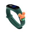 thumbnail image 1 of Reloj de pulsera digital deportivo MickeyLed verde oscuro a prueba de agua para niños, niños, niñas, hombres, mujeres, silicona, 1 of 5