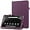 Purple, variant on zukof Folio Stand Case for Onn 11 Inch Pro Tablet (2024 Model) - Lightweight Folding Slim PU Leather Protective Cover (Black)