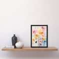 thumbnail image 4 of Delicate Wildflowers Pastel Watercolour Flowers Artwork Framed Wall Art Print A4, 4 of 5