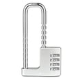 thumbnail image 1 of Adjustable cabinet combination padlock suitable for school combination lock, 1 of 9