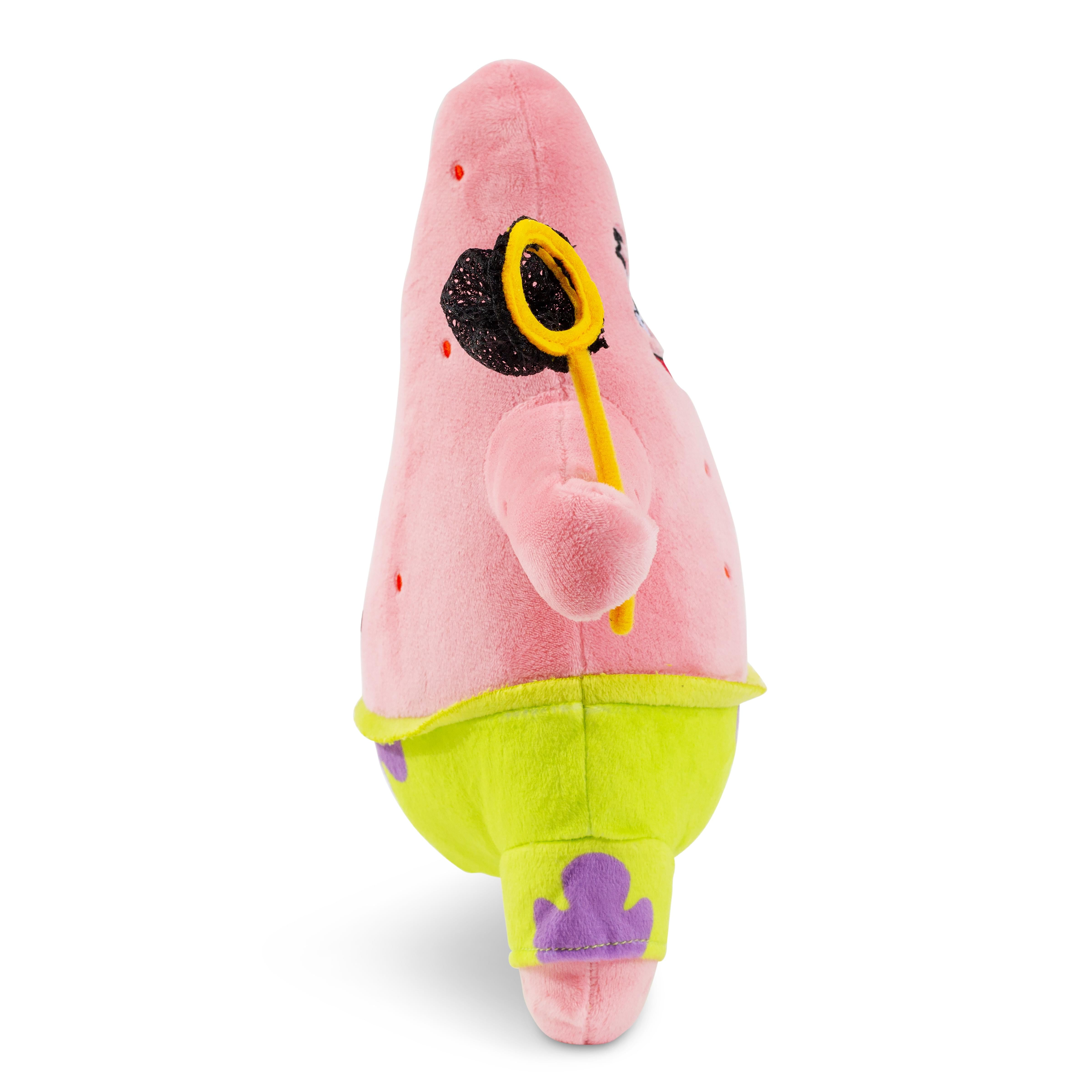 NEW IN BAG NICKELODEON SPONGEBOB SQUAREPANTS PATRICK PLUSH KIDS SLIPPERS 11/12 e