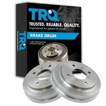 TRQ Brake Drums Rear Pair Set of 2 for 00-06 Nissan Sentra 4 Lug BRA75114