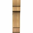thumbnail image 2 of 6"W x 10"D x 26"H New Brighton Rough Sawn Corbel, Western Red Cedar, 2 of 9