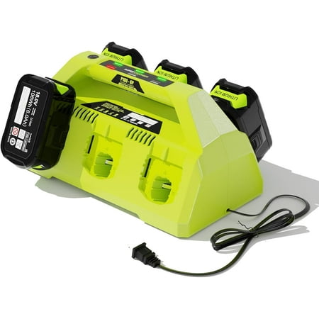 

DSANKE 18-Volt 6 Ports Battery Charger Replacement P180 for Ryobi 12V-18V Battery One+ Lithium-Ion/NiCad/NiMh Battery P102 P108 P189 P197 P103 P105 P107 P190 P191 PBP002 PBP005