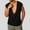 Black, variant on Bcfgryg Tank Top Men's Sleeveless Deep V Neck T Shirt Men Summer Leisure Loose Sand Beach Tops Lightweight Men's Vest