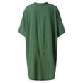 thumbnail image 5 of KDFJPTH Womens T Shirts Graphic Fashion Summer Casual Loose V-Neck Short Sleeve Solid Blouse Tshirts Tops, 5 of 8