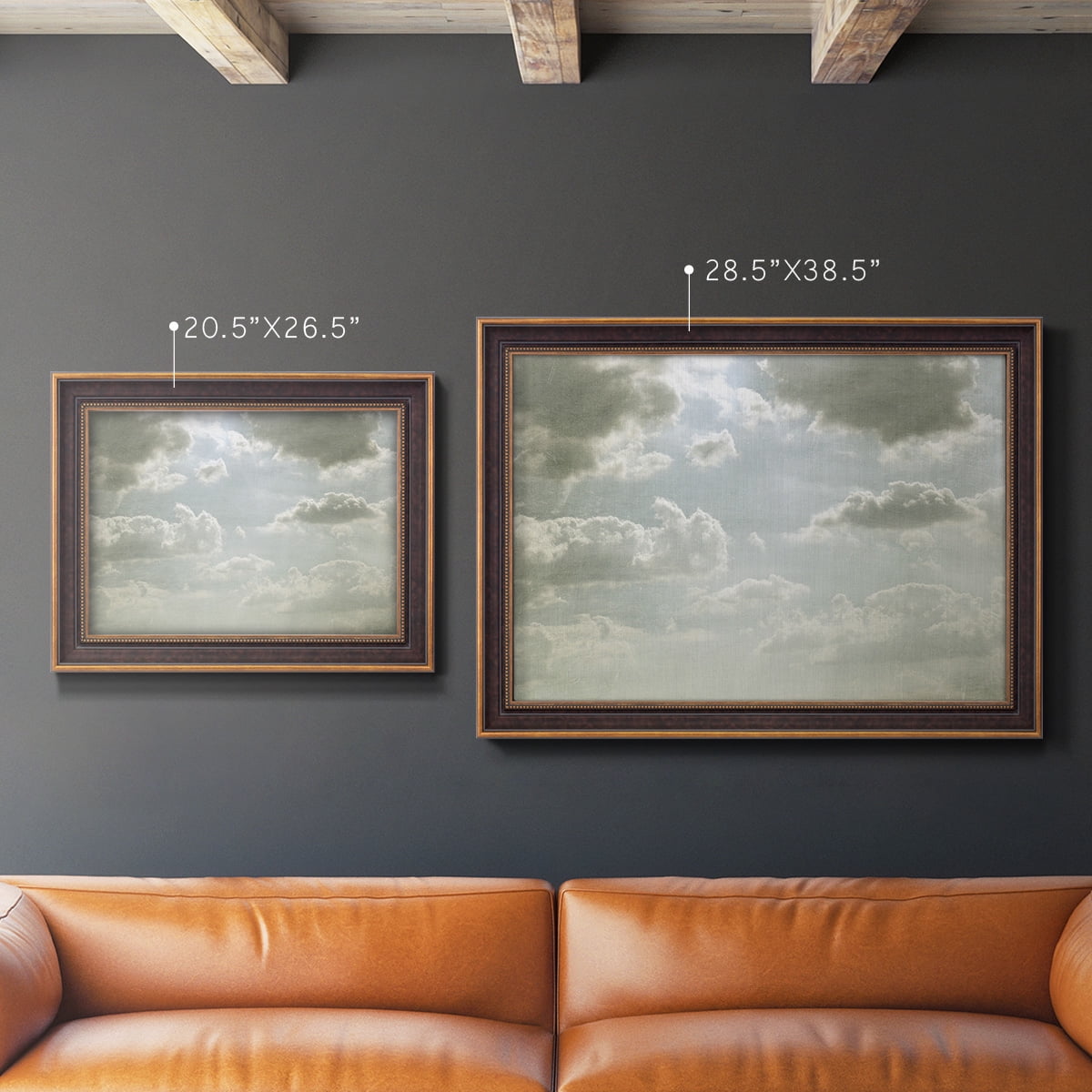 Sky Scrapers III Premium Framed Canvas- Ready to Hang