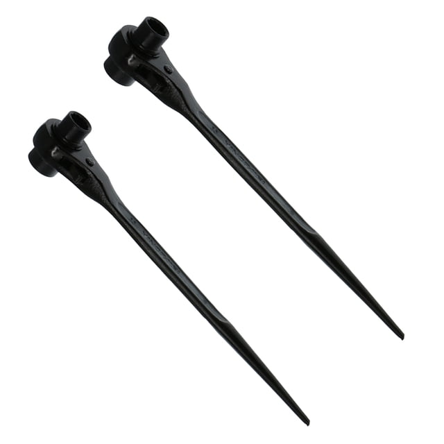 2pcs Lve de Trinquete Tubos de Reparar Accesorios de Motos Jardín Carpintería Sunnimix Llave de tubo de trinquete