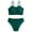 A182-Green, variant on NIEWTR 7 14 Years Old Middle And Older Girls Bikini With Bra Pads Two Piece Swimsuit Swimwear Beach Bathing Suit for Summer Vacation 7-8 Years Blue