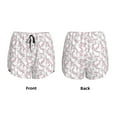 thumbnail image 6 of Goofa Playing Rabbit Printed Women 2 in 1 Running Shorts,Quick Dry Athletic Workout Shorts,High Waisted Athletic Shorts with Liner Pockets-X-Large, 6 of 9
