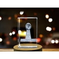 thumbnail image 3 of Vince Lombardi Trophy Engraved Crystal for Football Decor | Engraved Super Bowl Championship Award, 3 of 6