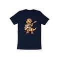 thumbnail image 4 of Funny Guitar Player Guitarist Dino Dinasour Musician Gift T-Shirt Cute Dino Guitarist Music Birthday Holiday Present Tshirt, 4 of 10