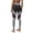 Black, variant on Peach Leggings for Women Patchwork High Waist Lifting Tights Stretchy Sports Fitness Leggings for Workout and Gym
