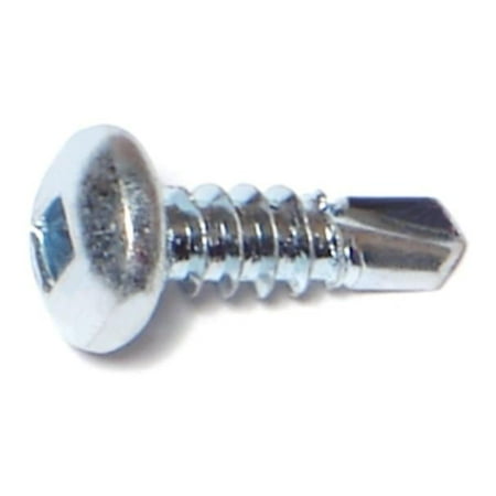 

#10-16 x 5/8 Zinc Square Pan Head Self-Drilling Screws SDSPS-122 (45 pcs.)