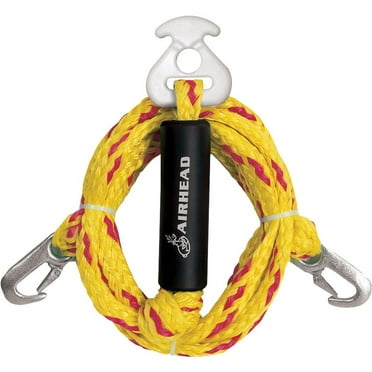 Airhead Heavy Duty 12 ft Tow Harness for 1-4 Rider Towable Tubes, UV Resistant