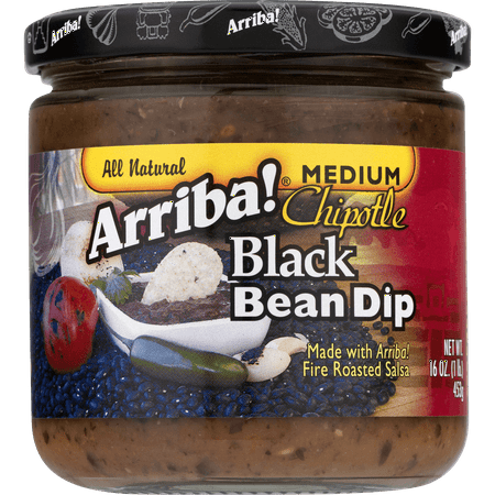 Arriba! Bean Dip Chipotle Black Medium