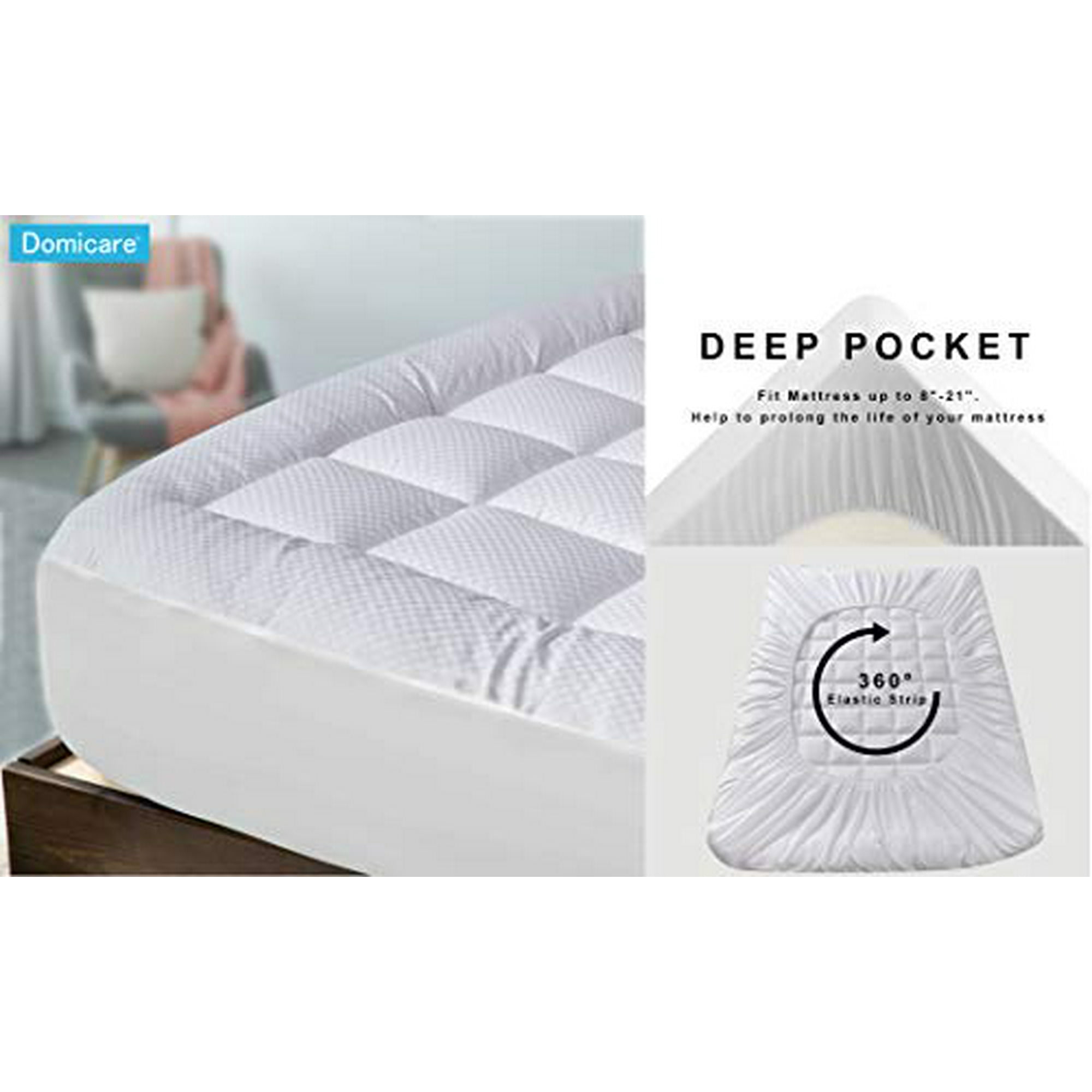 Domicare mattress pad sales