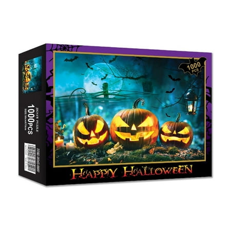 

1000 Pieces Adult Stress Children New Cartoon Halloween Toys Puzzle Purple Pumpkin Puzzle Birdhouse Village Farsi Alphabet The 1970s Shore Birds Cubed The Catechism Dimension Last Supper Muscular