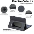 thumbnail image 4 of Clavier Bluetooth Étui pour Google Pixel 11 Pouces Housse de Protection avec Support (Noir), 4 of 4