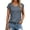 Grey blue, variant on MOSHU Casual Womens T-Shirts Basic Tops for Women Cap Sleeve Loose Tank Tops