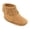 Tan, variant on Back Flap Bootie (Infant/Toddler), Hot Pink 0 Infant