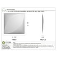 thumbnail image 2 of Ekena Millwork 11 7/8"W x 11 7/8"H Malone EnduraWall Decorative 3D Wall Panel (20-Pack for 19.59 Sq. Ft.), 2 of 12