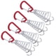 thumbnail image 2 of Gancho De Resorte De Clavo De Acero Inoxidable, Peso 19 G Carpa Para Acampar Al Aire Libre Hebilla De Cuerda De Viento Peso Ligero Acero Inoxidable Plateado Para Caminatas Para ANGGREK Stainless Steel Nail Fittings, 2 of 8