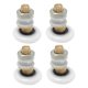 thumbnail image 5 of SWETRACE 4Ud Rollers Para Puerta De Ducha En Inoxidable Con Deslizamiento Suave Y Fácil Instalación, 5 of 8