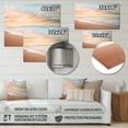 thumbnail image 4 of Designart "Beach Photo Coastal Calm I" Nautical & Beach Metal Wall Decor, 4 of 5