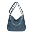 thumbnail image 4 of Bolso de hombro de mujer de alta calidad con múltiples bolsillos correa ajustable monedero de viaje suave Azul Yuyangstore Bolso de mujer, 4 of 8