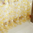 thumbnail image 2 of POINTERTECK Vintage Style Lace Floral Net Voile Curtain Panel Slot Top Home Decor, 2 of 5